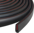 Rubber Edge Trim, 1/16" Self Adhesive Flexible U Channel Edge Protecter by YANRUIPRO