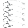 5Pcs Trailer Coupler Pin 5/16x 1-3/4（WxL） Prevents Loss Trailer Hitch Locking by HILILON
