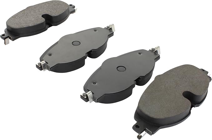 Premium Semi-Metallic Front Brake Pads Compatible - Image 2