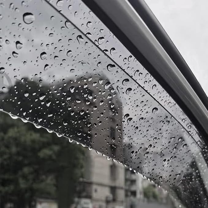 Sunproof Waterproof Side Window Wind Deflector, Window Visor fit - Image 8