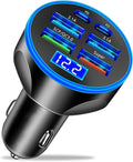 Super Fast Charge USB C Car Phone Charger Adapter 6 in 1 by UYUXIO