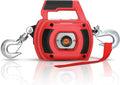 Portable Drill Winch of 1000 Lbs, Rotate The Hook 360 Degrees, by Lonsge