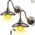 SIEDiNLAR Solar Barn Light Outdoor 3 Modes 2 Lighting, Aluminum Vintage by Siedinlar