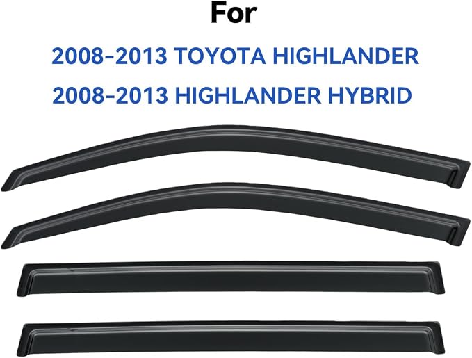 Window Visors Rain Guards Shield - Image 2