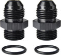 8AN Male Flare to 8AN ORB O-ring Boss Fuel Pump Rail Adapter Fitting Aluminum by Podavelle