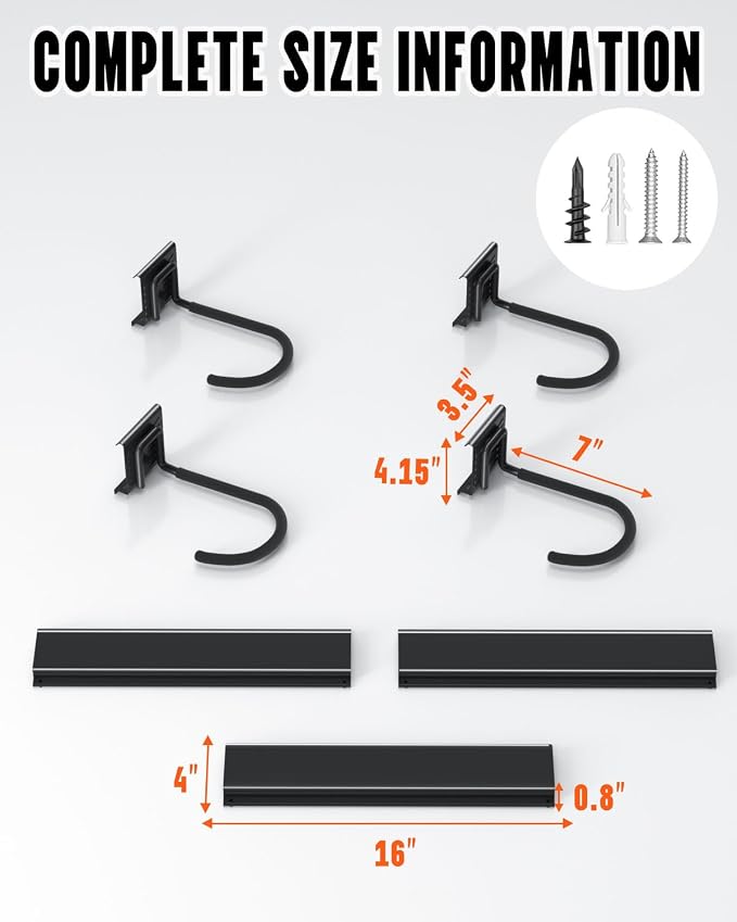 Bike Rack Wall Mount, Bike Hooks - Image 5