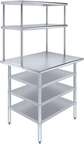 Amgood 30" x 36" Stainless Steel Work Table by AmGood