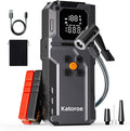 Jump Starter with Air Compressor, 4000A Jump Starter Battery Pack with 150PSI by Katoroe