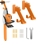 Chainsaw Hanger, 3-in-1 Chainsaw Wall Mount Adjustable Screws by FlexiRods
