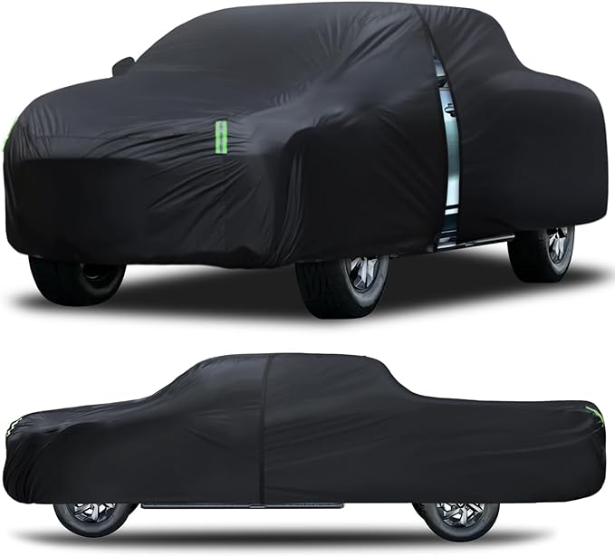 Car Cover Waterproof All Weather Full Outdoor Pickup Truck Cover Rain UV by Qualencey