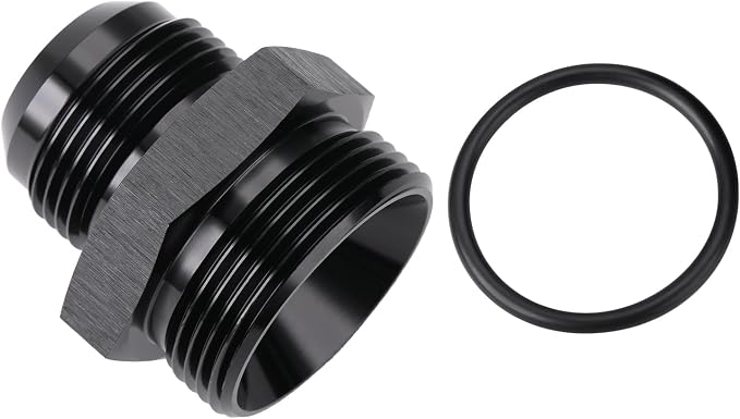 16AN Male Flare to 20AN ORB O-ring Boss Fuel Pump Rail Adapter Fitting Aluminum - Image 3