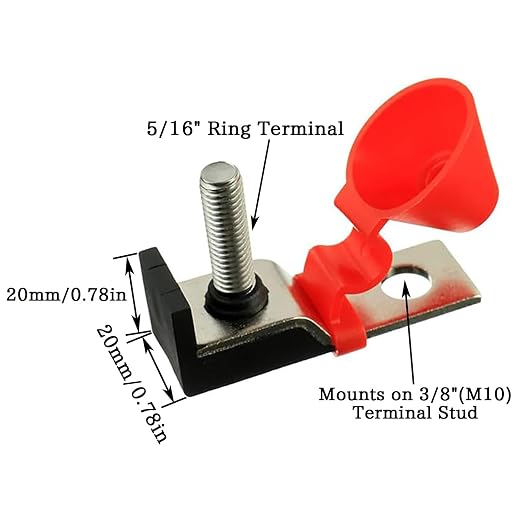 MRBF Terminal Fuse Block 40 AMP Marine Rated Battery Fuse 58V DC Max IP66 - Image 4