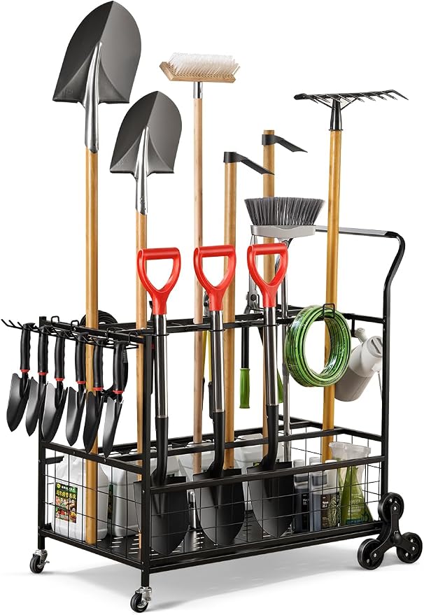 Heavy-Duty Garden Tool Organizer by SereneHome