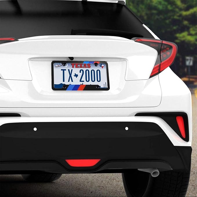 2 Pieces Tricolor License Plate Frames - Image 2