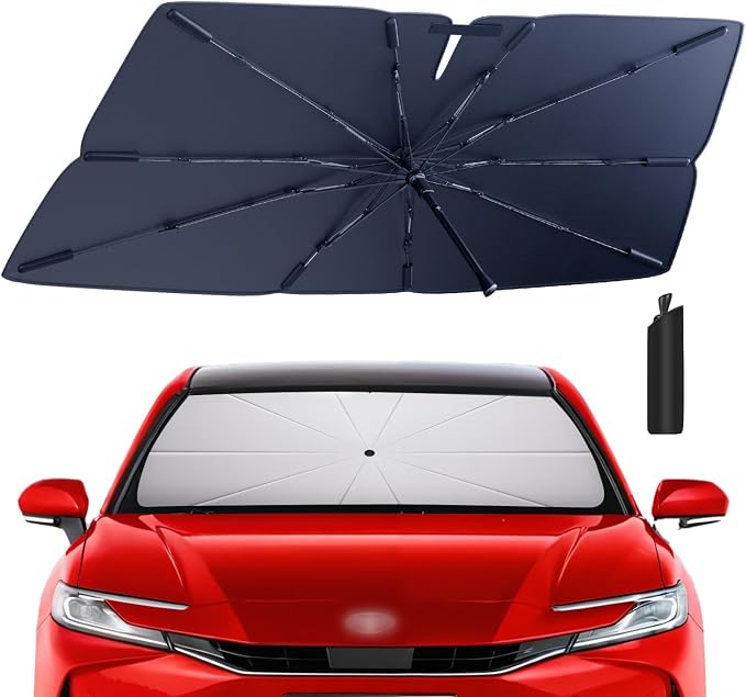 Windshield Sun Shade Umbrella for 2012-2017 Toyota Camry Accessories: Custom by HIMUMOY