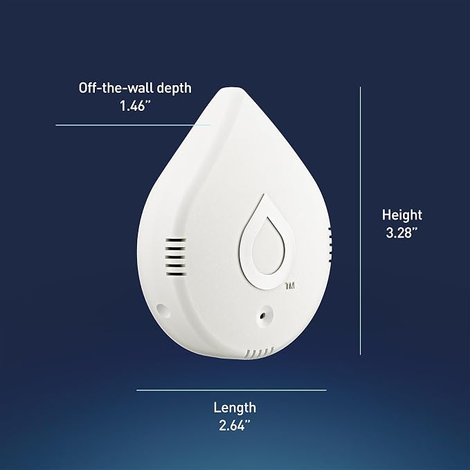 Moen Flo Smart Water Leak Detector, Drip or Flood Sensor Alarm - Image 5