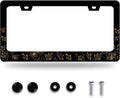 Butterfly License Plate Frame Golden Butterflies License Plate Stainless Steel by GORSNKYE