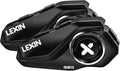 LEXIN G2P Motorcycle Helmet Bluetooth Headset, Group Intercom Communication by LEXIN