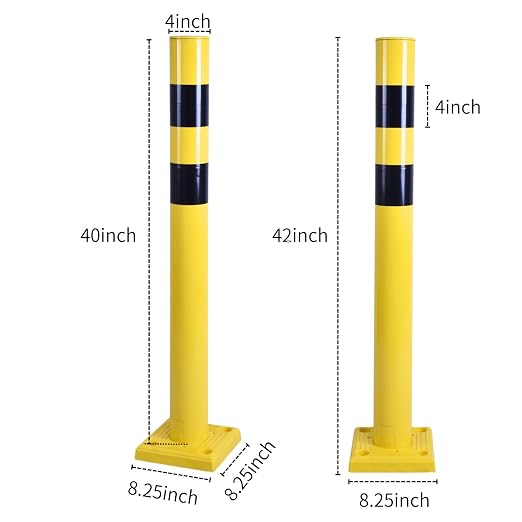 4 Pack 4" Diameter SpringBack Safety Bollard Post - Image 2