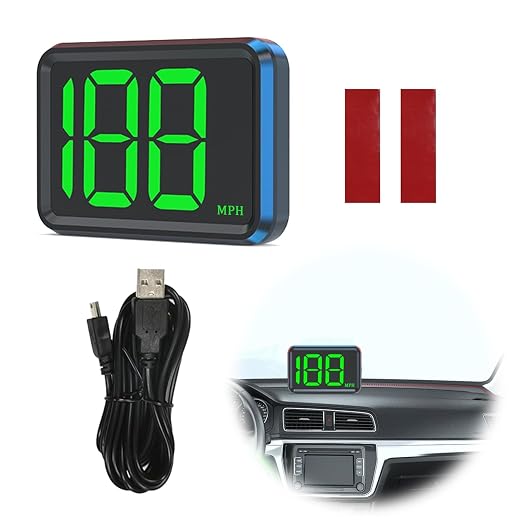 GPS Digital Speedometer for Car MPH, Universal HUD Speed Meter - Image 9