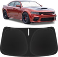 for Charger 2025 Windshield Cover Sunshade Foldable Shield by SLOGENTO