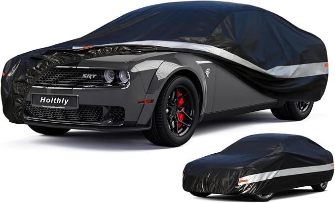 10 Layers Car Cover Custom Fit for Dodge Challenger SRT Hellcat Demon, by Holthly