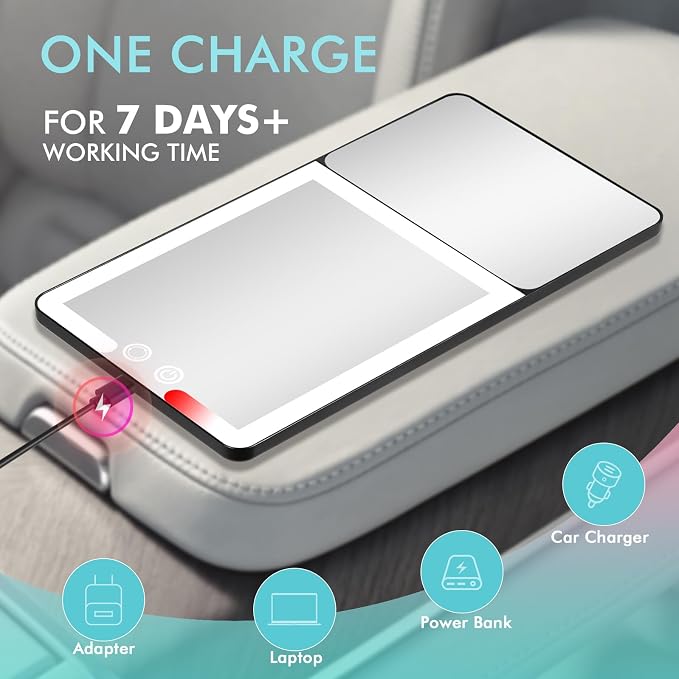 Car Sun Visor Vanity Mirror - Image 8