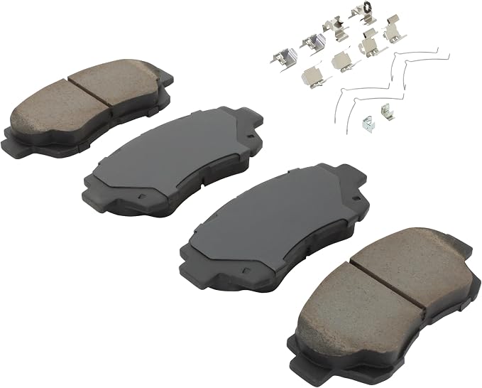 Premium Ceramic Front Brake Pads Compatible - Image 2