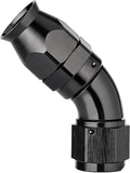 EVIL ENERGY 8AN 45 Degree PTFE One Piece Full Flow End Hose Fitting Aluminum by EVILENERGY