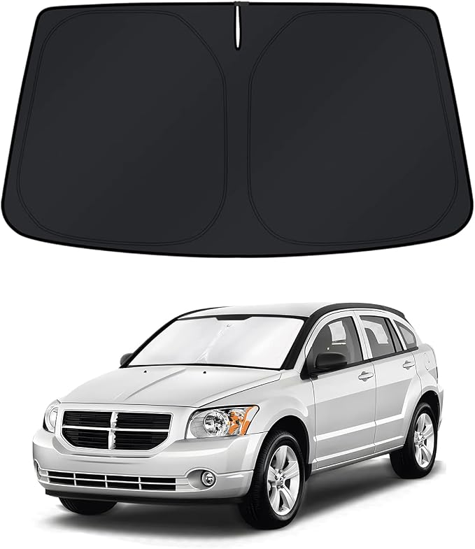 KUST Windshield Sun Shade for 2007–2012 Dodge Caliber Window Shade Sun Visor by KUST