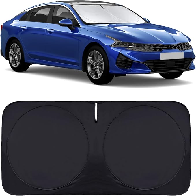 INSAUTO for K5 Windshield Sun Shade Window Sunshade for Kia K5 2021 2022 2023 by INSAUTO