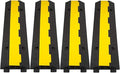 CXRCY Cable Ramp 4 Pack 2 Channel 11000lbs axle Capacity Floor Cable Cord by CXRCY