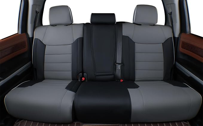 EKR Custom Fit Tacoma Leather Car Seat Covers - Image 3