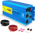 LVYUAN 2000 Watt Pure Sine Wave Inverter 24V to 110V 120V DC to AC by LVYUAN