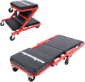 Mechanic Creeper 36 Inches 2 Modes Z Seat 340 lbs Capacity, Foldable Garage by WheelX