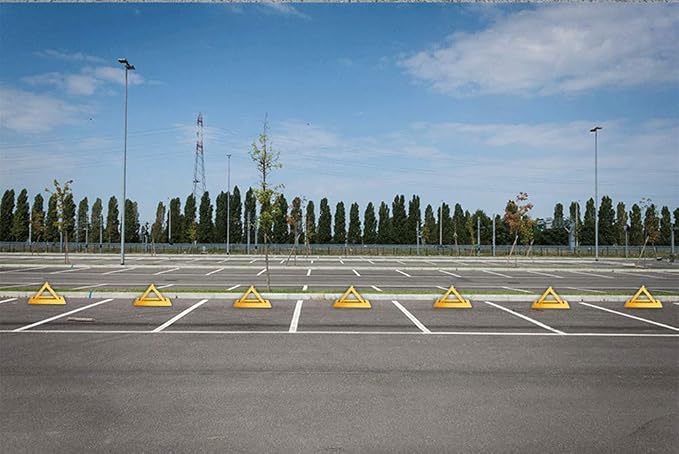 Vechkom Folding Parking Barrier Removable Parking Space Lock Manual Parking - Image 5