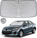 KAYZT Windshield Sun Shade for 2010-2013 Mazda 3 Foldable Sunshade Front Window by KAYZT