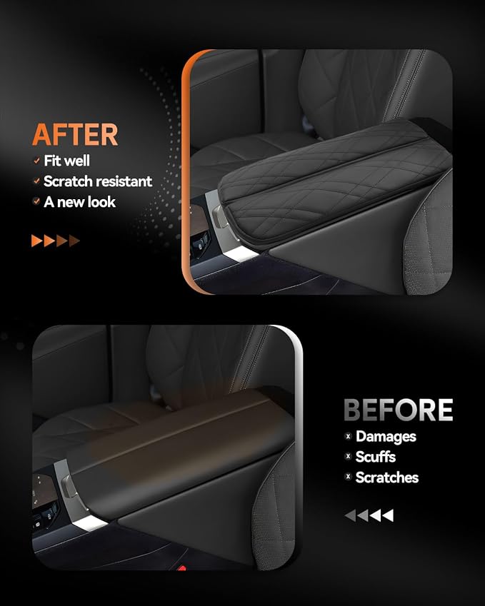 CDEFG for 2022-2025 BMW iX Center Console Cover Armrest Box Cover for 2023 2024 - Image 3