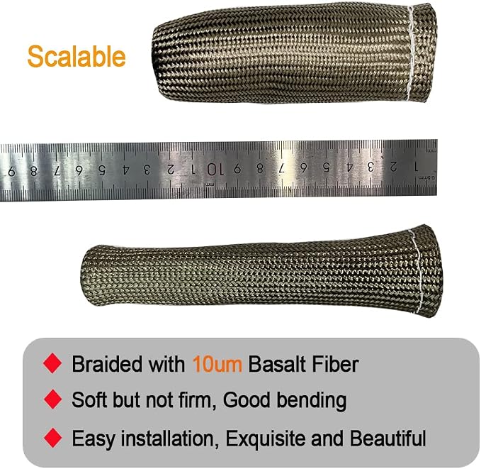 Titanium Spark Plug Wire Boots Thermal Protection Insulator Sleeve, 2500 Degree - Image 9