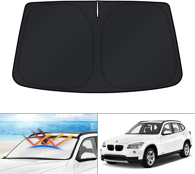 KUST Windshield Sun Shade for BMW X1 E84 Accessories 2011 2012 2013 2014 2015 by KUST