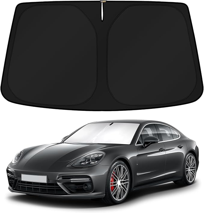 KUST Windshield Sun Shade for 2017-2024 Porsche Panamera Sedan Accessories by KUST