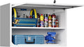 White Metal Wall Cabinet for Bathroom by STANI
