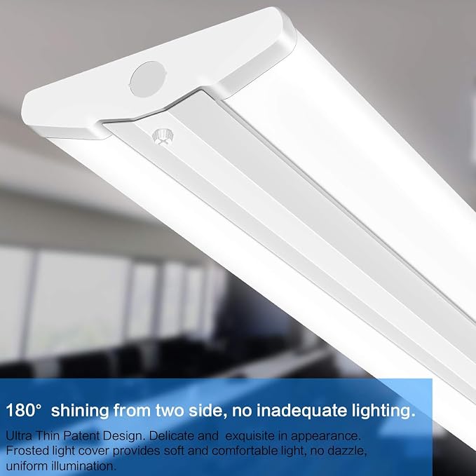 ANTLUX 8FT LED Shop Light, Ultra Slim LED Wraparound 110W, Commercial 8 Foot - Image 2