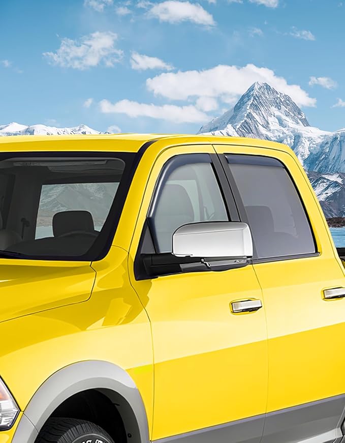 in-Channel Window Rain Guards Fit - Image 2
