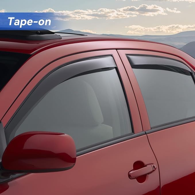 Window Visors Rain Guards for Toyota Corolla 2014-2019, Out-Channel Window Vent - Image 3