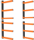 Caliee lumber Storage Rack Wall Mount, Heavy Duty Wood Storage Racks by Home
