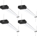 hykolity 4 Pack 4FT LED Shop Light, Linkable Utility Shop Lights, 5000K by hykolity