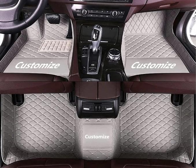 Custom All-Weather Protection Leather Car Floor Mats by LIODOR