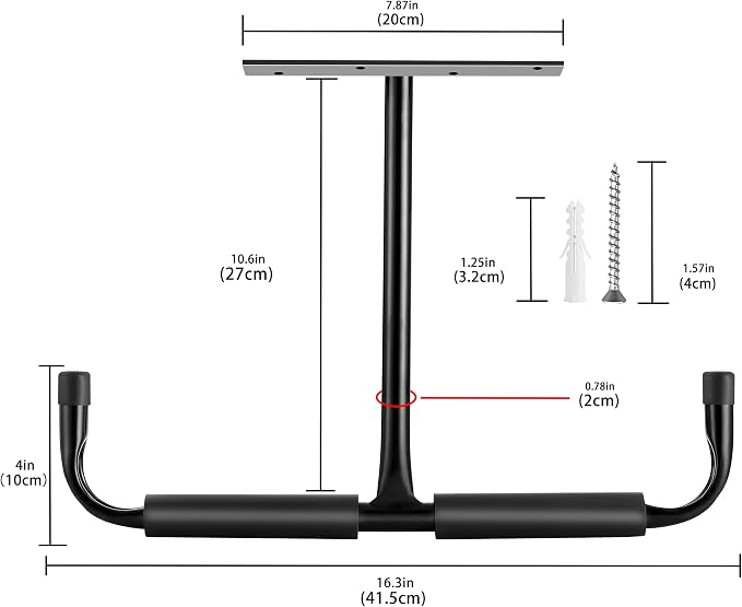 Sinoer Garage Ceiling Storage Hooks, Wall Mounted Hooks, Heavy Duty Utility - Image 3