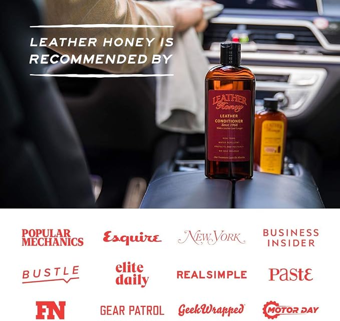 Leather Honey Leather Conditioner, Non-Toxic & Made in The USA Since 1968. - Image 6